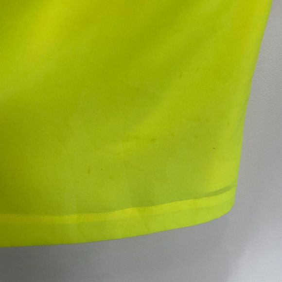 J. Crew Mini Dress Neon Yellow Size 0 - Picture 4 of 5